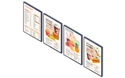 Setting Up a Digital Menu Display for your Restaurant